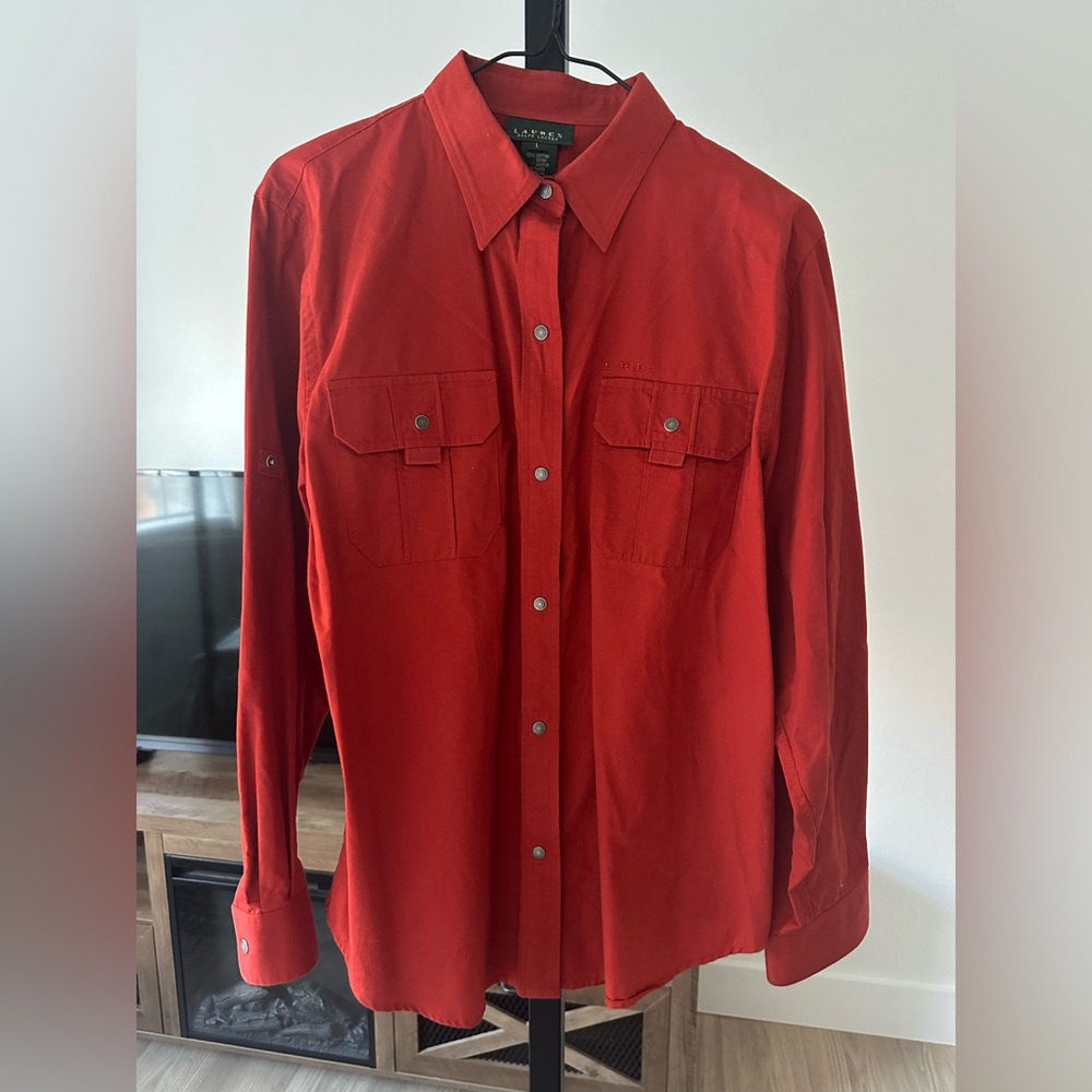 Ralph Lauren Button Down Dress Top